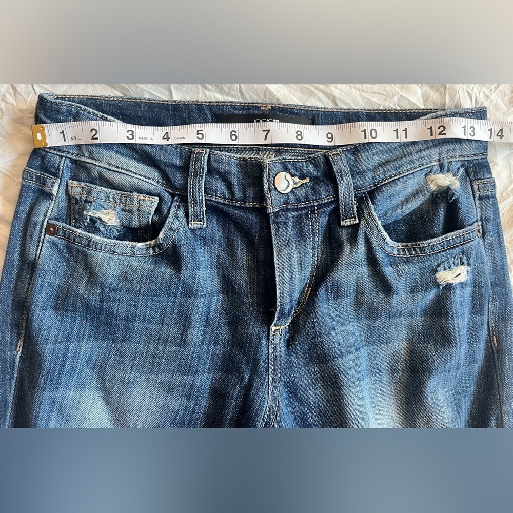 Joe’s Jeans Women’s Quality Distressed Blue Jeans Size 25 - Picture 8 of 13